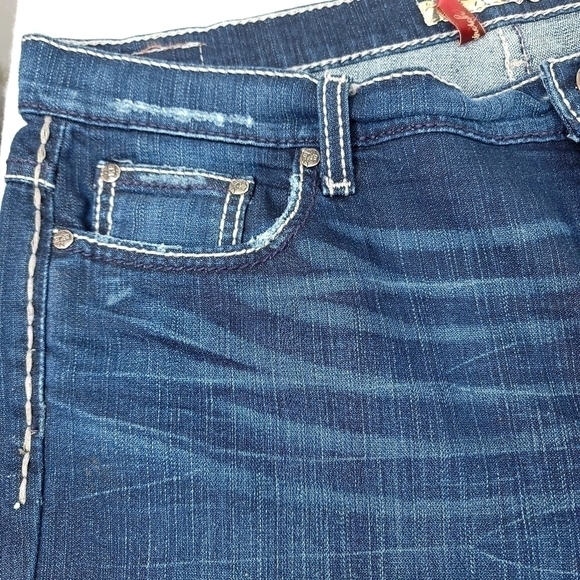 BKE Women's 38 x 33.5 Drew Bootcut Stretch Cotton Blend Style# BK14139L Jeans - Picture 6 of 14